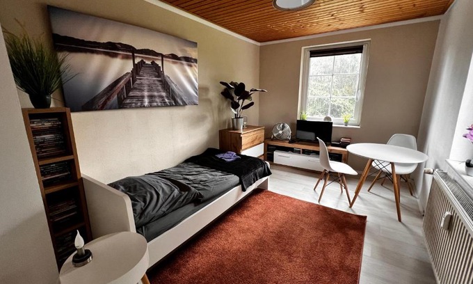 Elsteraue Apartamento | Ferienwohnung Sonntag, Elsteraue