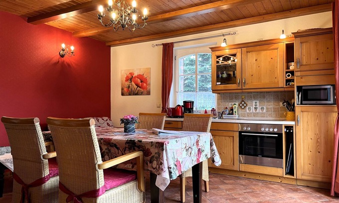 Klitten Apartamento | Ferinwohnung Schwalbe - Ferienhof Erlengrund