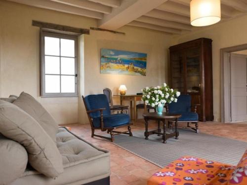 Bazouges-sur-le-Loir Casa | Ferme restaurée près Zoo de La Flèche, 200m², 8 pers, terrasse, nature et repos - FR-1-410-230