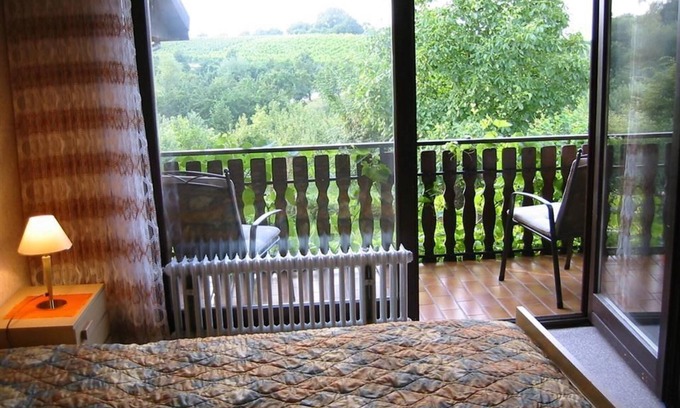 Schweigen-Rechtenbach Apartamento | Fewo-balkon - Ferienwohnung Weingut Cuntz Sonnenhof