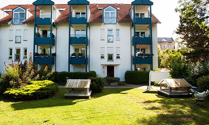 Connewitz Apartamento | Fewo Leipzig Sur con aparcamiento subterráneo.
