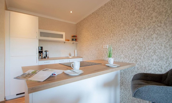 Borkum Apartamento | Fewo Middenmang - Gemütliche Ferienwohnung im Zentrum der Insel