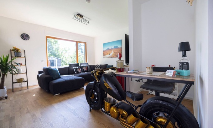 Wildau Apartamento | Fewo Partners - Fewo California Dreaming 93qm mit Garten