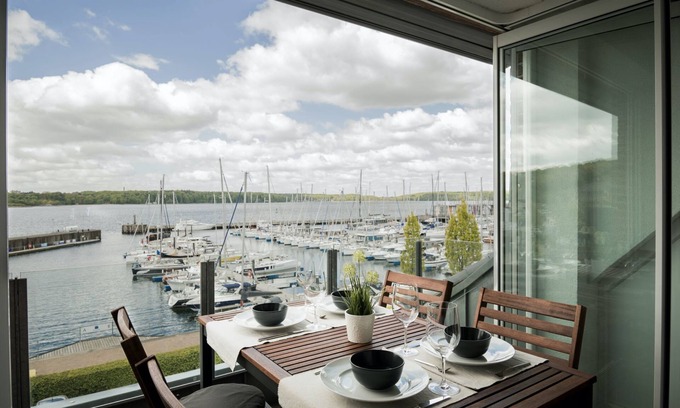 Murwik Apartamento | fewo1846 - Baltic Lodge / Bright 3 bedroom duplex apartment with balcony