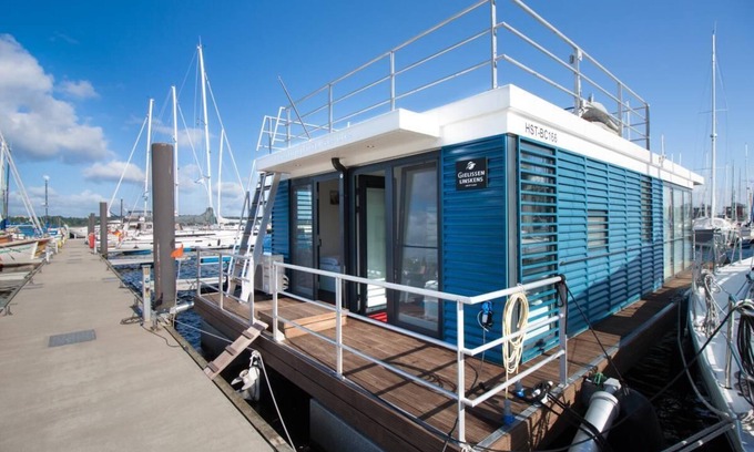 Flensburg Casa | fewo1846 - Floating house with 2 bedrooms and roof terrace
