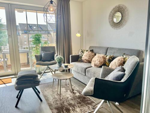 Wassersleben Apartamento | fewo1846 - Strandresidenz Wassersleben KuestenNest - luxuriöses Studioapartment mit Balkon und Meerblick