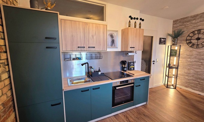 Leipziger Vorstadt Apartamento | Fifty Shades of Green P18 Apartment