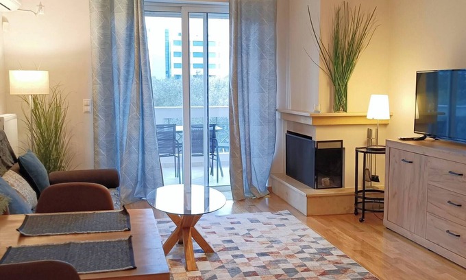 Khalandrion Apartamento | Filoxenia Casa Marousi Vista y Estacionamiento