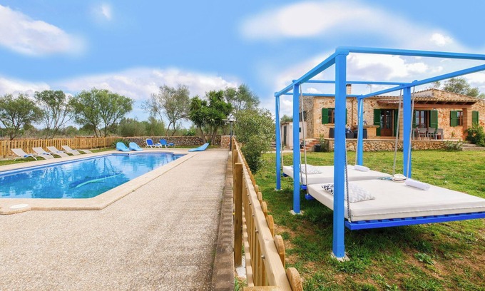 Ariany Villa | "Finca Calderitx" con vistas a la montaña, piscina y Wi-Fi