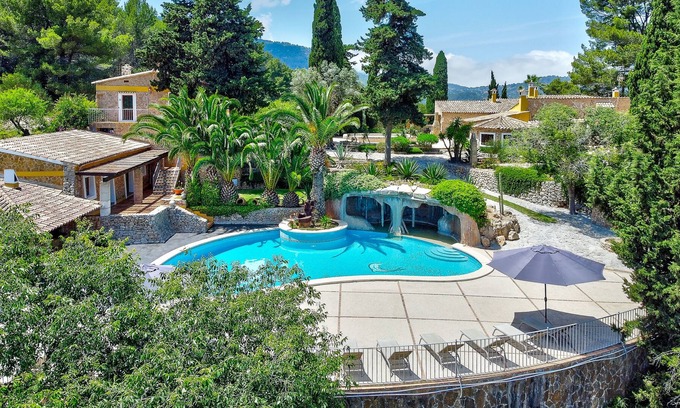 Esporles Casa | Finca Especial- Hermoso y privada villa con vistas fantasticas