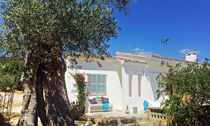 Biniamar Casa | Finca en el olivar con vistas a la montaña y piscina, ubicación central
