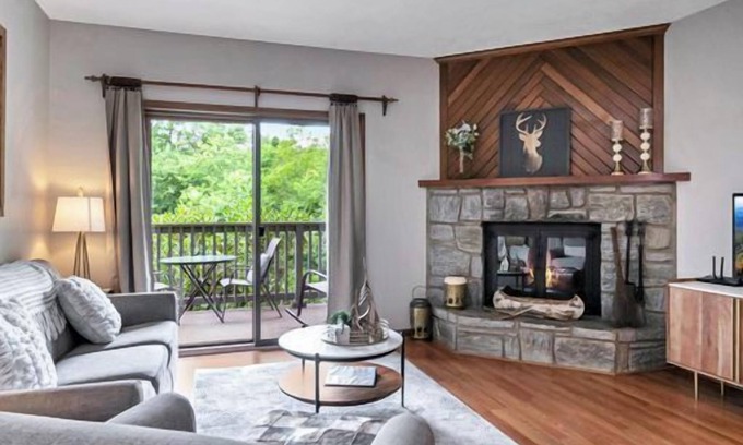 Blowing Rock Condominio | FINCH 3 WPM: 1 BR / 1 BA condominio en Blowing Rock, capacidad para 4