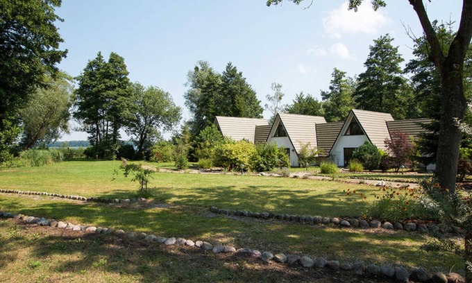 Zippendorf Apartamento | Finnhütte Lago Schwerin - Casa 2 - Una casa del lago - cabañas en el lago de Schwerin