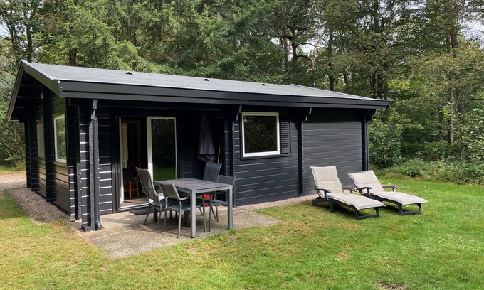 Hengelo Cabina | Finnish bungalow on Zelle Estate, in the woods, plenty of privacy!