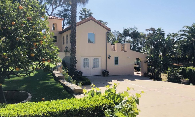 Upper Riviera Casa | Fiora Della Vita Italian Garden Estate Guest House next to the El Encanto Hotel