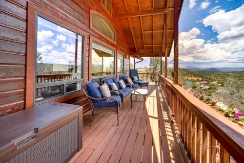 Payson Casa | Fire Pit and Views Falconcrest Cottage in Payson!