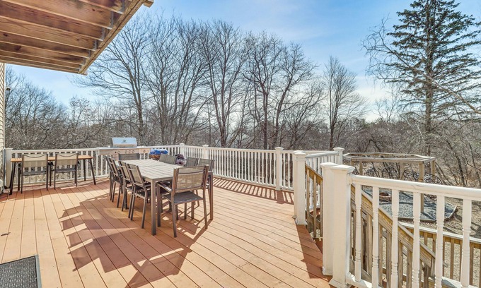 Long Pond Casa | Fire Pit + Game Room: Spacious Poconos Retreat!