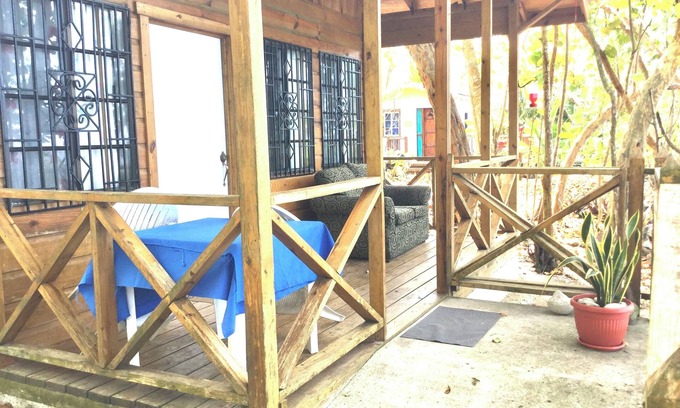 Green Island Cabina | Firefly Cabin Seaside at Half Moon Beach Jamaica