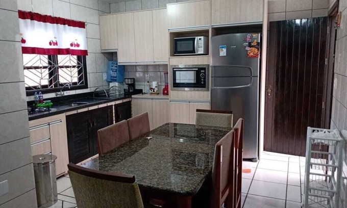 Tramandai Casa | planta baja de una casa de 3 habitaciones para 10 personas