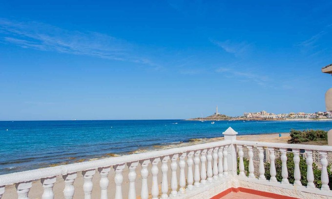 Cabo de Palos Casa | Villa primerísima línea de playa en Cabo de Palos