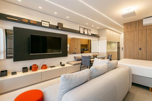 Saco Grande Apartamento | First Residencial Multifuncional by Viva - Conforto e Fácil Acesso às Melhores Praias de Floripa