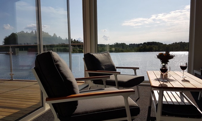 Vrigstad Cabaña | Fishing paradise Småland, By lake Rusken.