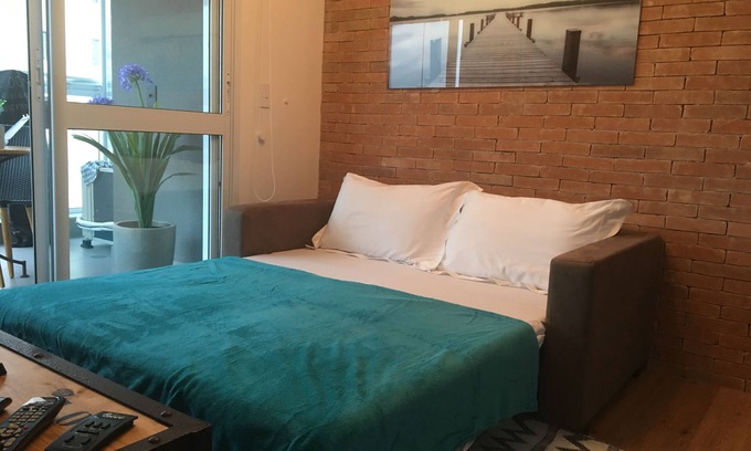 Pinheiros Apartamento | NOVINHO APT, COSY, CERCA DE METRO, WI FI RÁPIDO, Netflix