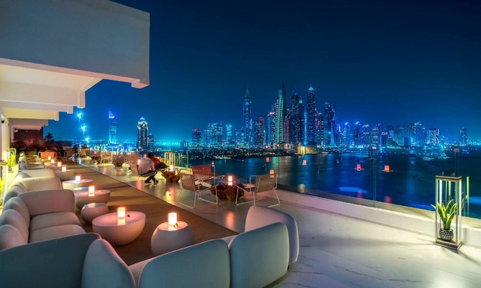 Palm Jumeirah Apartamento | Apartamento Five Palm Jumeirah de 2 dormitorios con vistas completas al mar