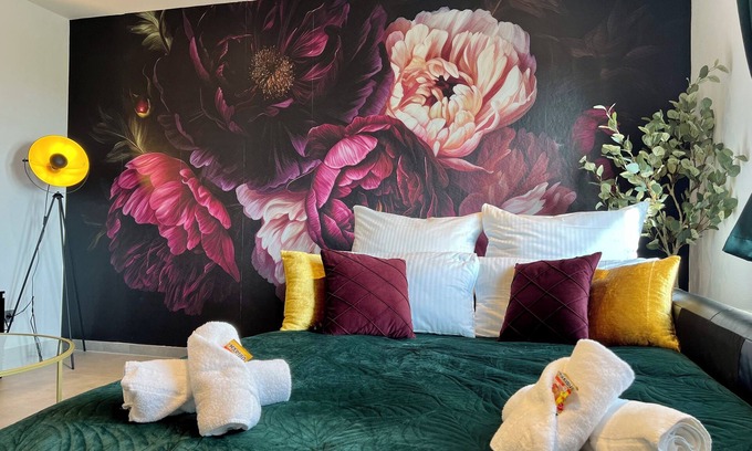 Kuenzell Apartamento | flair-Apartment Blossom | Whirlpool | BBQ | 2xParking | Terrace | Coffee | WLAN