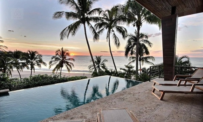 Playa Flamingo Villa | Flamingo Beachfront House View From Every Room!