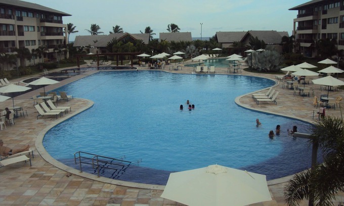 Porto de Galinhas Apartamento | Piso 2 qtos, condominio Ecolife, jardín privado, barbacoa y cervecería
