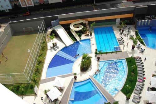 Pousada do Rio Quente Apartamento | Flat 405 - Condomínio Veredas do Rio Quente - Diferenciado com ar na sala e no quarto