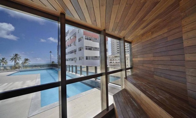 Pina Apartamento | Flat by the sea gym pool Boa Viagem Recife - breakfast included