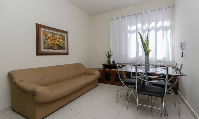 Lourdes Apartamento | Flat Completo no Bairro Lourdes