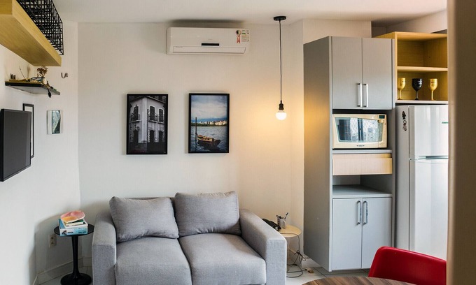 Sao Luis Apartamento | Flat com vista da Lagoa da Jansen em São Luís/MA