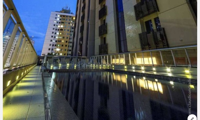 Aguas Claras Apartamento | Flat Executivo c/Vista Panorâmica de Brasilia e Próximo da Estação do Metrô