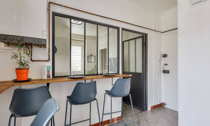 Mairie de Chantenay Apartamento | Piso para 4 - Nantes - A 950m del Loira
