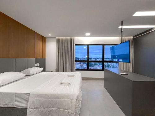 Santa Fe Apartamento | Flat Moderno e Amplo ao Lado do Shopping CG