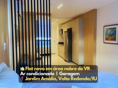 Volta Redonda Apartamento | Flat moderno Garagem AR cond Jardim Amália VR