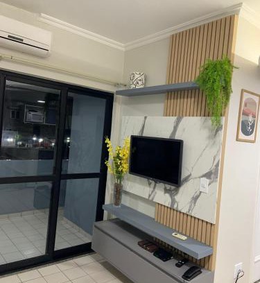 Sao Luis Apartamento | Flat Moderno no Jardim Renascença a 6min da Praia, Shoppings e Centro