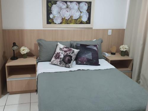 Smin Apartamento | Flat no Life Resort com vista incrível do Lago