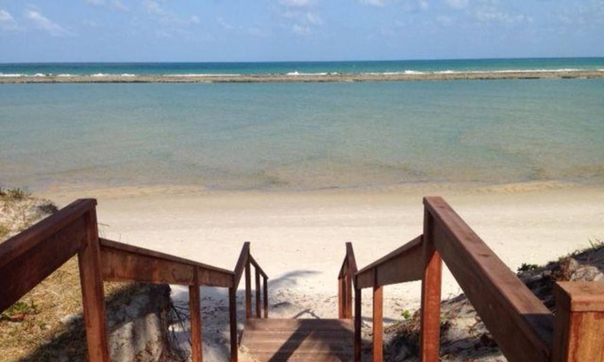 Ipojuca Apartamento | 2/2 Bahn / mejor playa plana Nui Supremo qtos techo Muro Alto / Porto de Galinhas