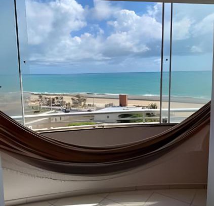 Praia do Meio Apartamento | Flat pé na areia à beira-mar