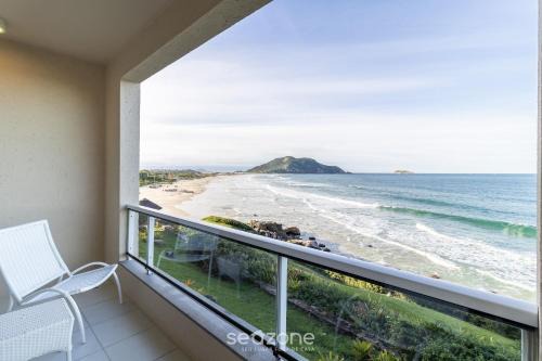 Ingleses Sul Apartamento | Flat vista mar dentro de resort de luxo STO2206