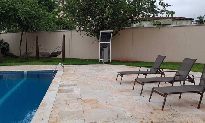 Ribeirao Preto Apartamento | Flat Wi-Fi, Split, Pool and Garage 310