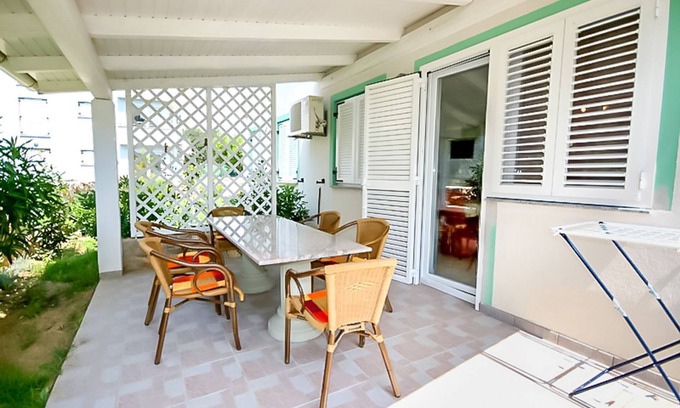 Baska Casa | Piso con aire acondicionado, WiFi, barbacoa y jardín
