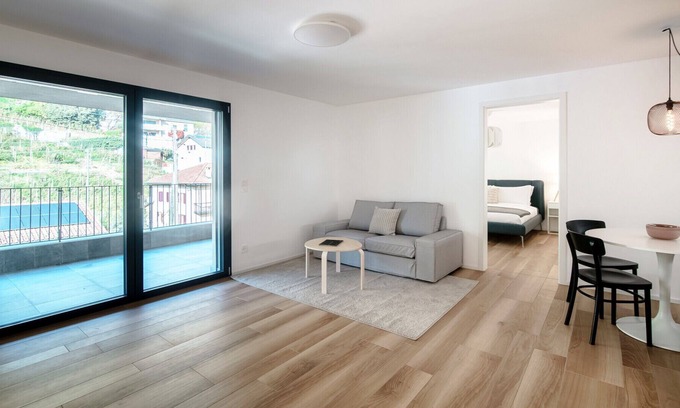 Gudo Apartamento | Flat with vineyard view near Bellinzona (GRAPPOLI 28)