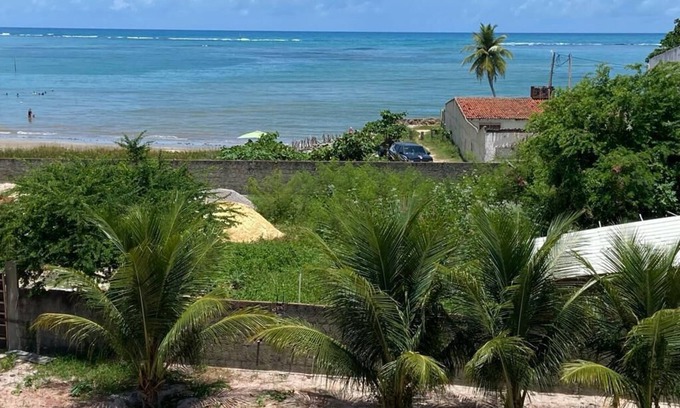 Sao Jose da Coroa Grande Apartamento | Flats Sol e Mar, Vista Mar, com 02 Quartos Suítes, Divisa com Maragogi