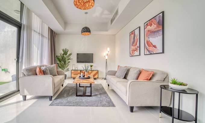 Dubai Casa | Flawless 3BR Townhouse with Asst's Rm at DAMAC Hills 2 Amazonia by Deluxe Holiday Homes