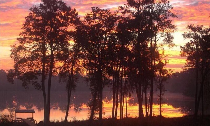 Wellborn Cabina | Florida Log Cabin Lakefront